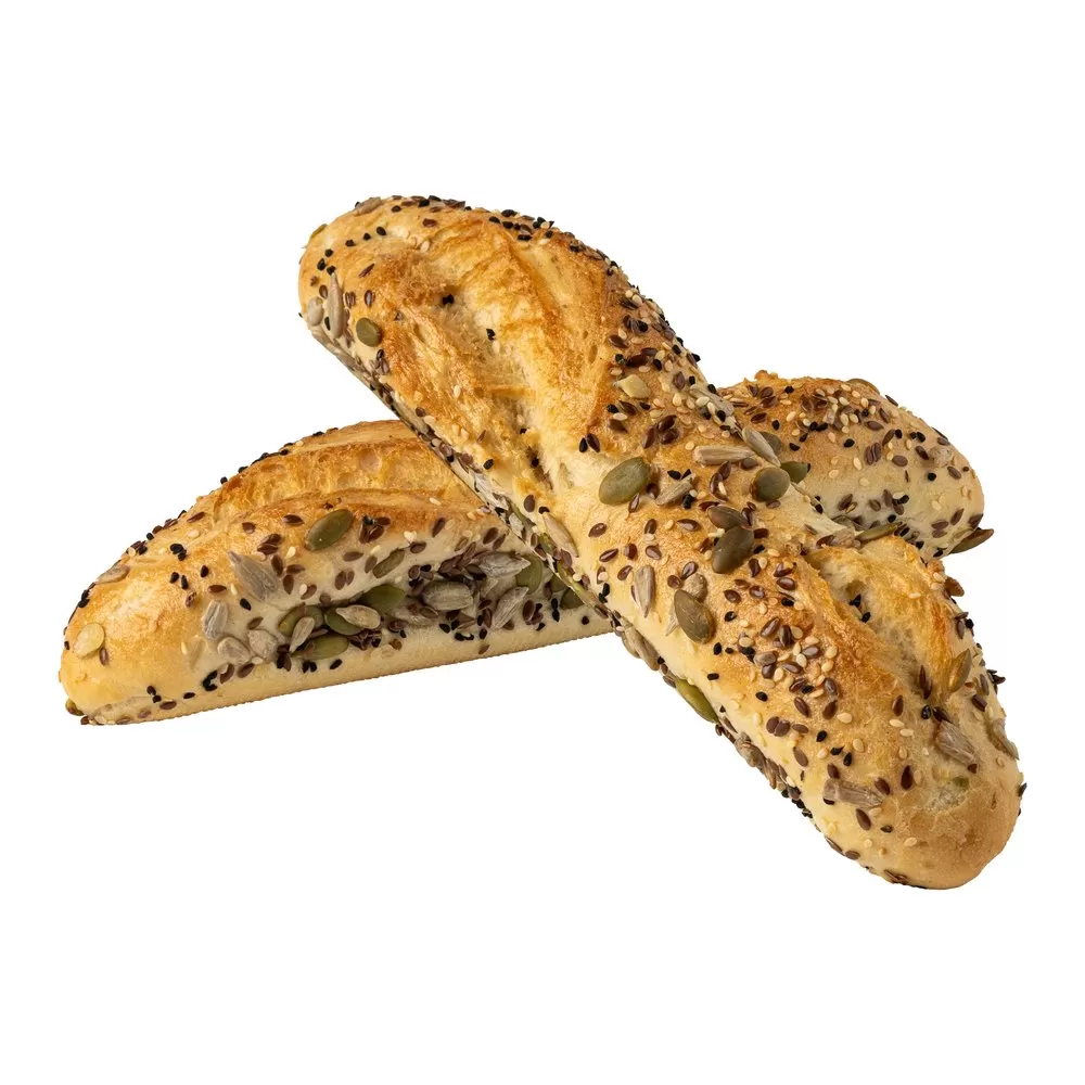 Mini Baguette Mixed Seeds, Plum Catering HoReCa