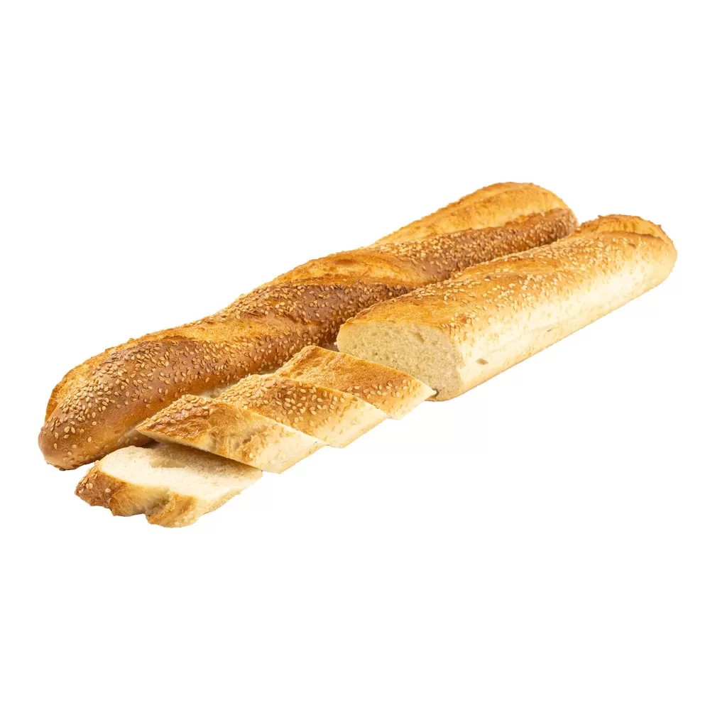 White Sesame Baguette, Plum Catering HoReCa