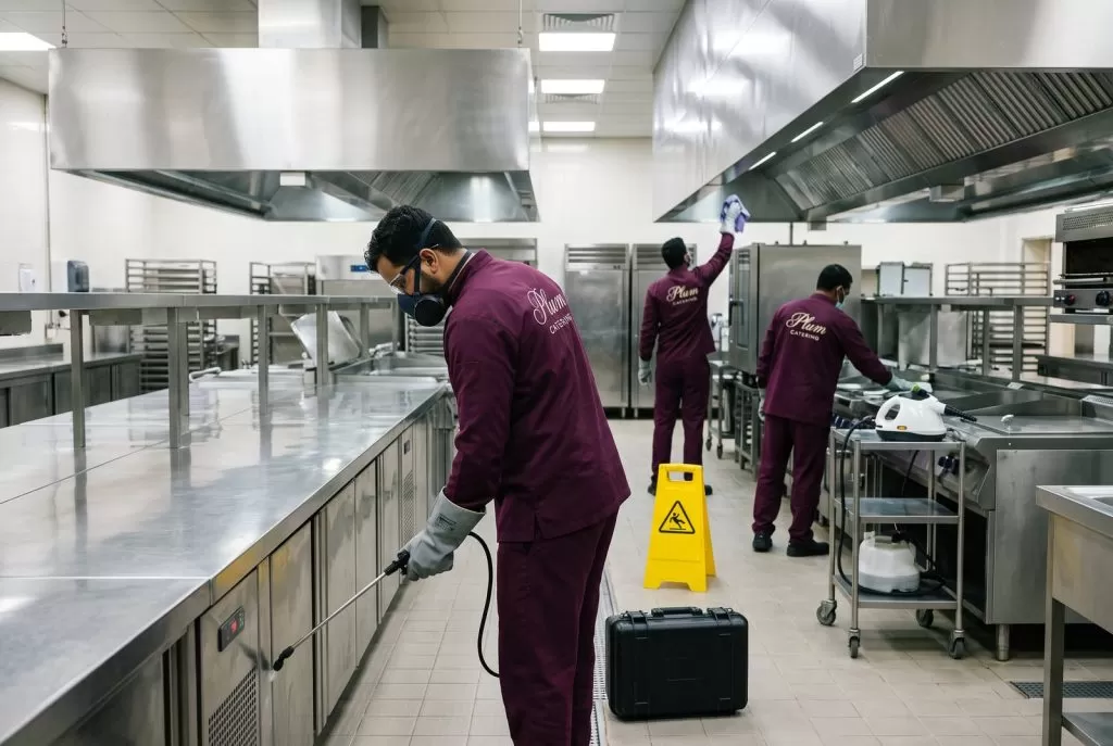 Pest control and cleaning services, Plum Catering