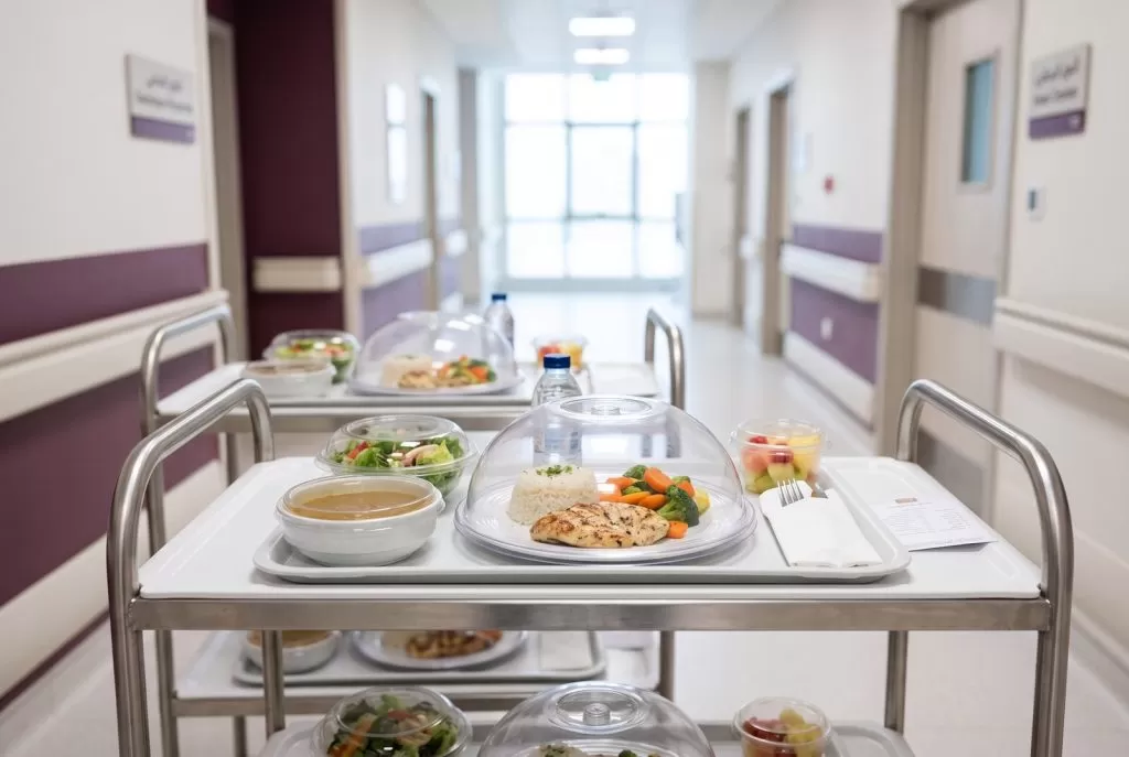 Hospitals and clinics, Plum Catering